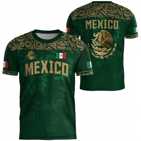 Mexico Street Jersey — Aztec Gold Edition 2026